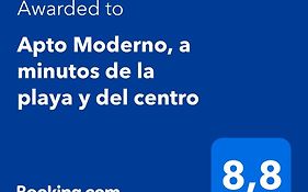 Apto Moderno, A Minutos De La Playa Y Del Centro